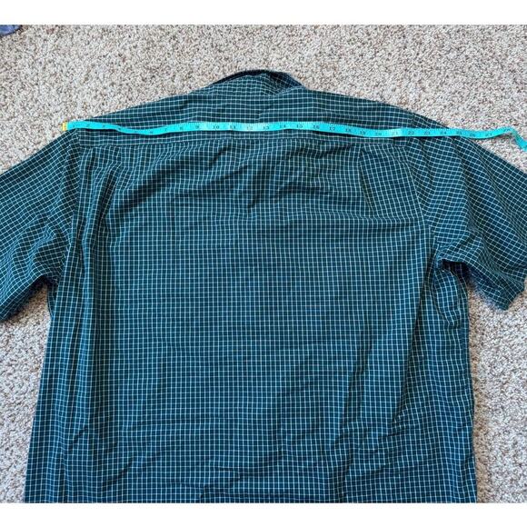 L.L. Bean shirt, XL, Traditional fit, 100% cotton, Forest Green pattern - Picture 5 of 8